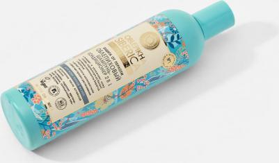 Шампунь-кондиционер 2в1 Облепиховый Oblepikha Siberica Защита от перхоти – фото 4