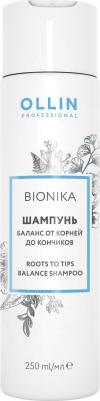 BioNika Roots To Tips Balance Shampoo - Шампунь Баланс от корней до кончиков, 250 мл – фото 4