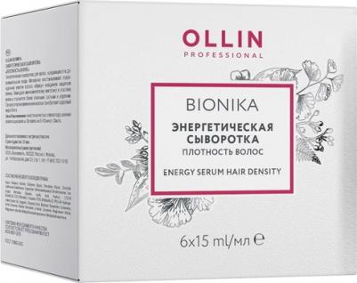 Энергетическая сыворотка "Плотность волос", 6х15 мл (BioNika) – фото 3