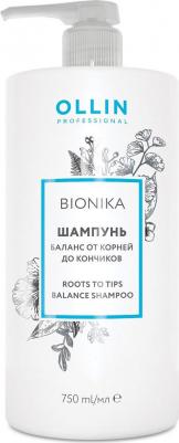 Шампунь Баланс от корней до кончиков BioNika Roots To Tips Balance Shampoo 750 мл – фото 2