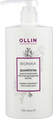 Шампунь энергетический против выпадения волос BioNika Energy Shampoo Anti Hair Loss 750 мл – фото 3