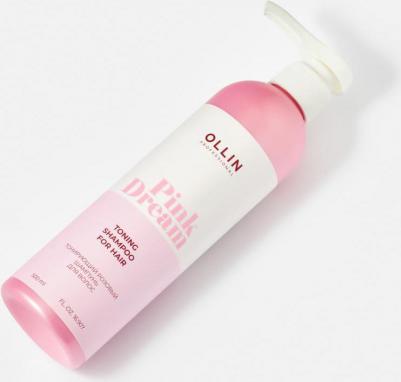 Тонирующий розовый шампунь для волос PINK DREAM, 500 мл – фото 4