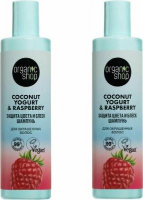 Шампунь для окрашенных волос Coconut Yogurt Защита цвета и блеск, 280 мл – фото 4