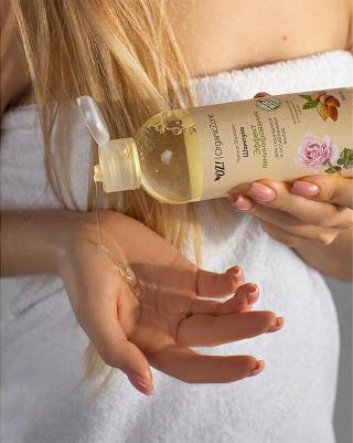 ОрганикЗон - Шампунь Эффект ламинирования для секущихся и ослабленных волос – фото 3