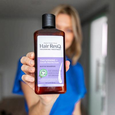 Hair ResQ, шампунь для максимального утолщения, для нормальных волос, 355 мл – фото 3