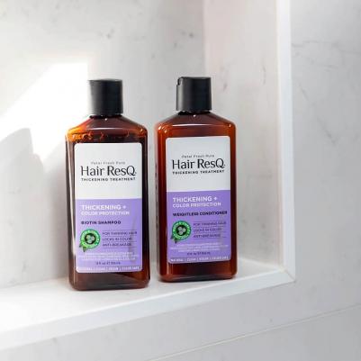 Hair ResQ, шампунь для максимального утолщения, для нормальных волос, 355 мл – фото 4