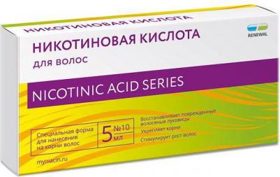 Никотиновая кислота для волос Renewal/Реневал 5мл 10шт – фото 1