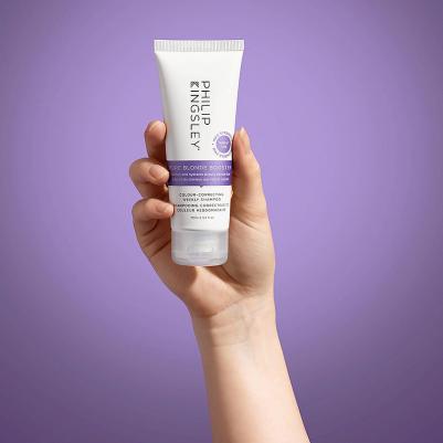 GREY / BRASSY BLONDE HAIR Шампунь-бустер для светлых волос, корректирующий оттенок 250 мл – фото 3