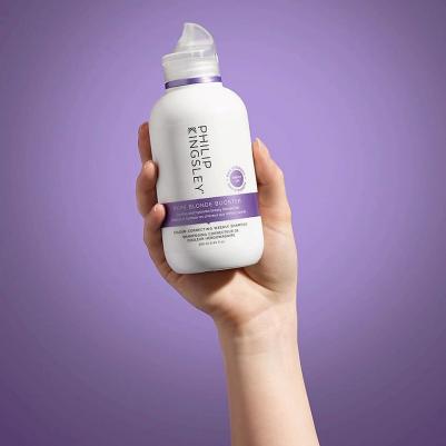 GREY / BRASSY BLONDE HAIR Шампунь-бустер для светлых волос, корректирующий оттенок 250 мл – фото 6