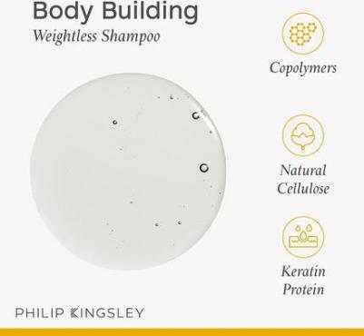 Шампунь Body Building Weightless Shampoo для объема тонких волос, 75 мл – фото 4