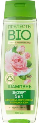 Шампунь Био с гидролатом розы 5в1 400 мл – фото 10
