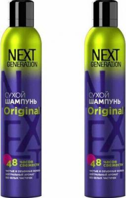 Сухой шампунь для волос Next Generation Original Для нее и для него,200 см3