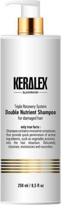 Keralex Double Nutrient Shampoo - Шампунь высокоинтенсивный дуо-питание 250 мл – фото 7