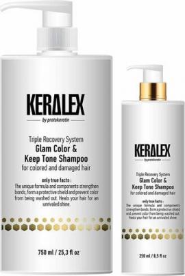 Шампунь KERALEX ДУО-сияние и защита цвета, 750 мл – фото 4