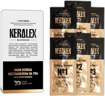 Шампунь KERALEX ДУО-сияние и защита цвета, 750 мл – фото 7