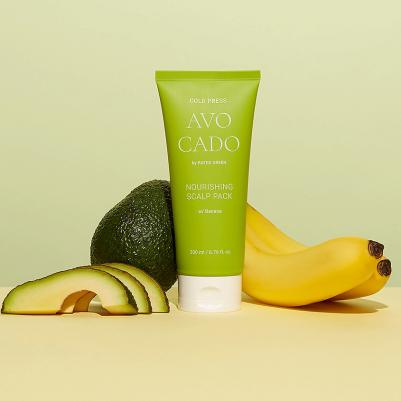 Маска питательная Cold press avocado nourishing scalp pack, 200 г, 200 мл, туба – фото 4
