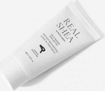Real Shea Восстанавливающий термозащитный крем для волос с маслом ши, 50 мл – фото 1