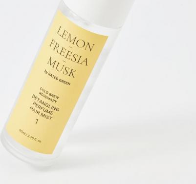 Спрей для ухода за волосами Спрей для волос разглаживающий парфюмированный лимон, фрезия, мускус Detangling Perfume Hair Mist – фото 4