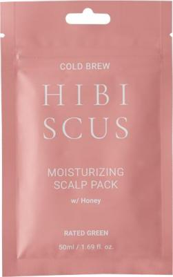 Увлажняющая маска для кожи головы с соком гибискуса Cold Brew Hibiscus Moisturizing Scalp Pack w/ Honey 50 мл – фото 11