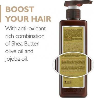 Увлажняющий крем для восстановления поврежденных участков, несмываемый, 16,9 унций, 500 мл – фото 2