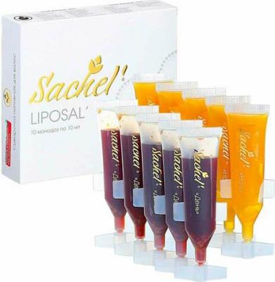 Сыворотка для волос Sachel' Liposal', 10 ампул по 10 мл – фото 3