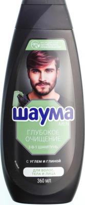 Шампунь для волос Глубокое очищение 3в1, 360 мл – фото 5