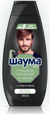 Шампунь для волос Глубокое очищение 3в1, 360 мл – фото 6