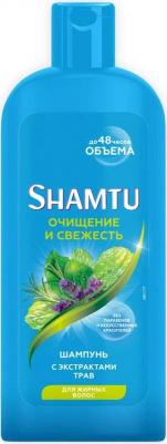 Шампунь Очищение и свежесть, с экстрактами трав, 300 мл – фото 1