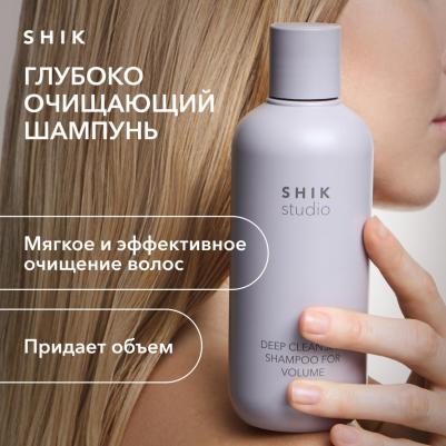 Шампунь глубоко очищающий DEEP CLEANSING SHAMPOO FOR VOLUME для объема и увлажнения волос – фото 8