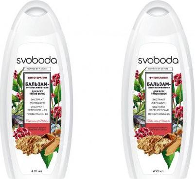 Бальзам-ополаскиватель для всех типов волос, Женьшень, зеленый чай и провитамин B5, 430 мл – фото 5