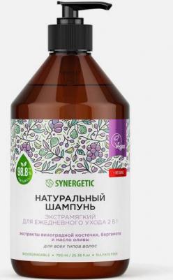 Шампунь Экстрамягкий для ежедневного ухода 2в1 с бальзамом 750мл – фото 6