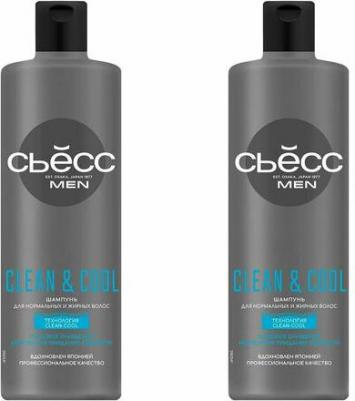 Шампунь для волос мужской Clean&Cool Men, 450 мл – фото 5