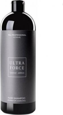 Мужской шампунь Ultra Force с черным углем, 1000 мл – фото 1