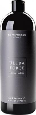 Мужской шампунь Ultra Force с черным углем, 1000 мл – фото 2