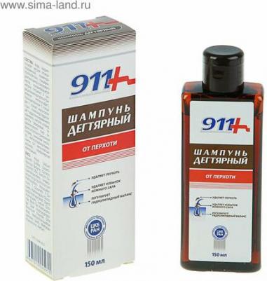 911 шампунь дегтярный п/перхоти 150мл – фото 5