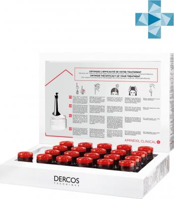 Dercos Aminexil Intensive5 Средство против выпадения волос для женщин ампулы 21 шт – фото 3