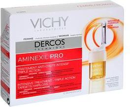 Dercos Aminexil Intensive5 Средство против выпадения волос для женщин ампулы 21 шт – фото 8