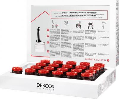 Dercos Aminexil Intensive5 Средство против выпадения волос для женщин ампулы 21 шт – фото 17