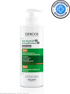 Деркос Анти-Дандруф шампунь/кондиционер 2в1 390мл