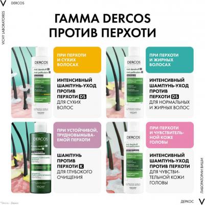 деркос шампунь глубоко очищающий "против перхоти к" фл. 250мл – фото 18