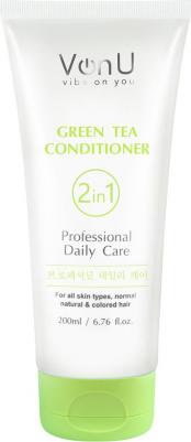 Кондиционер для волос увлажняющий с зеленым чаем для всей семьи Green Tea Conditioner 200 мл – фото 1