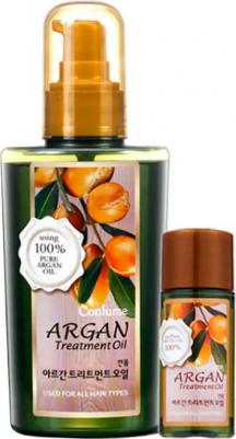 Масло для волос Масло аргановое для волос Confume Argan Treatment Oil 120мл+25мл – фото 4