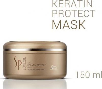 Маска с кератином для восстановления волос / Sp LuxeOil 150 мл – фото 2