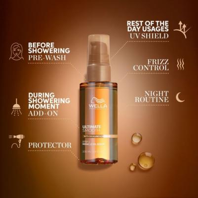 Professionals Ultimate Smooth Miracle Oil Serum - Масло для волос со скваланом – фото 1