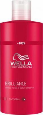 Шампунь для защиты цвета окрашенных нормальных и тонких волос / Brilliance 250 мл – фото 2