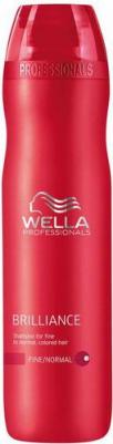 Шампунь для защиты цвета окрашенных нормальных и тонких волос / Brilliance 250 мл – фото 8