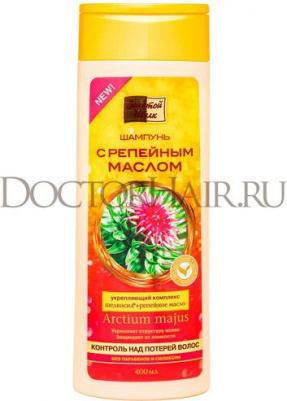 Шампунь для волос с репейным маслом, 400 мл