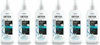 Спрей для волос Спрей для укладки волос антиоксидантный солевой "Detox therapy" – фото 3