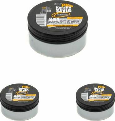 Воск для волос Паста-глина-воск для укладки волос воск-спрей моделирующая – фото 1