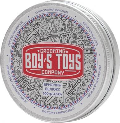 Бриолин для укладки волос сверх сильной фиксации со средним уровнем блеска Deluxe Oil Based Clay, 100 мл